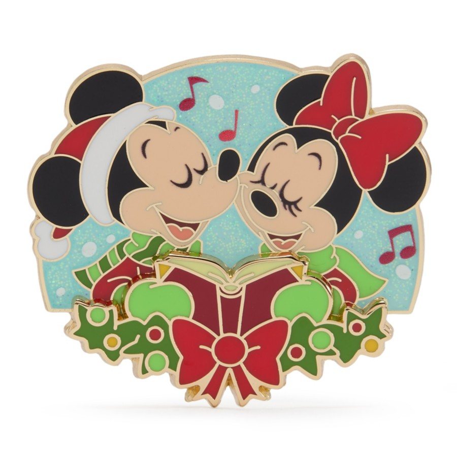 Mickey and Minnie Mouse Holiday Limited Edition Disney pin product photo