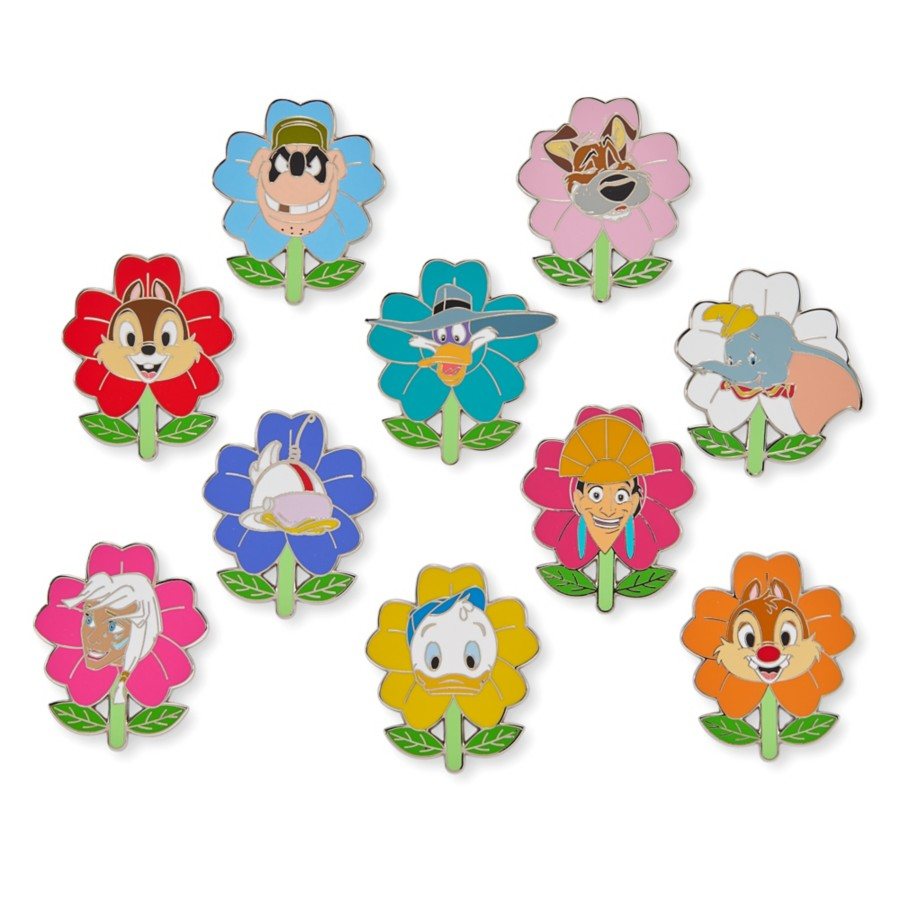 Disney Blooms mystery pin blind pack, a sealed two-pin box